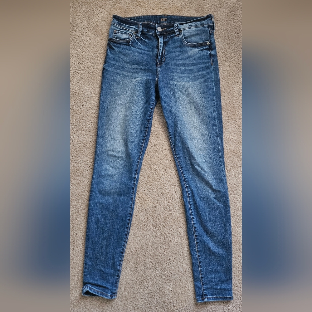 Kut from the Kloth Dark Blue Skinny Jeans